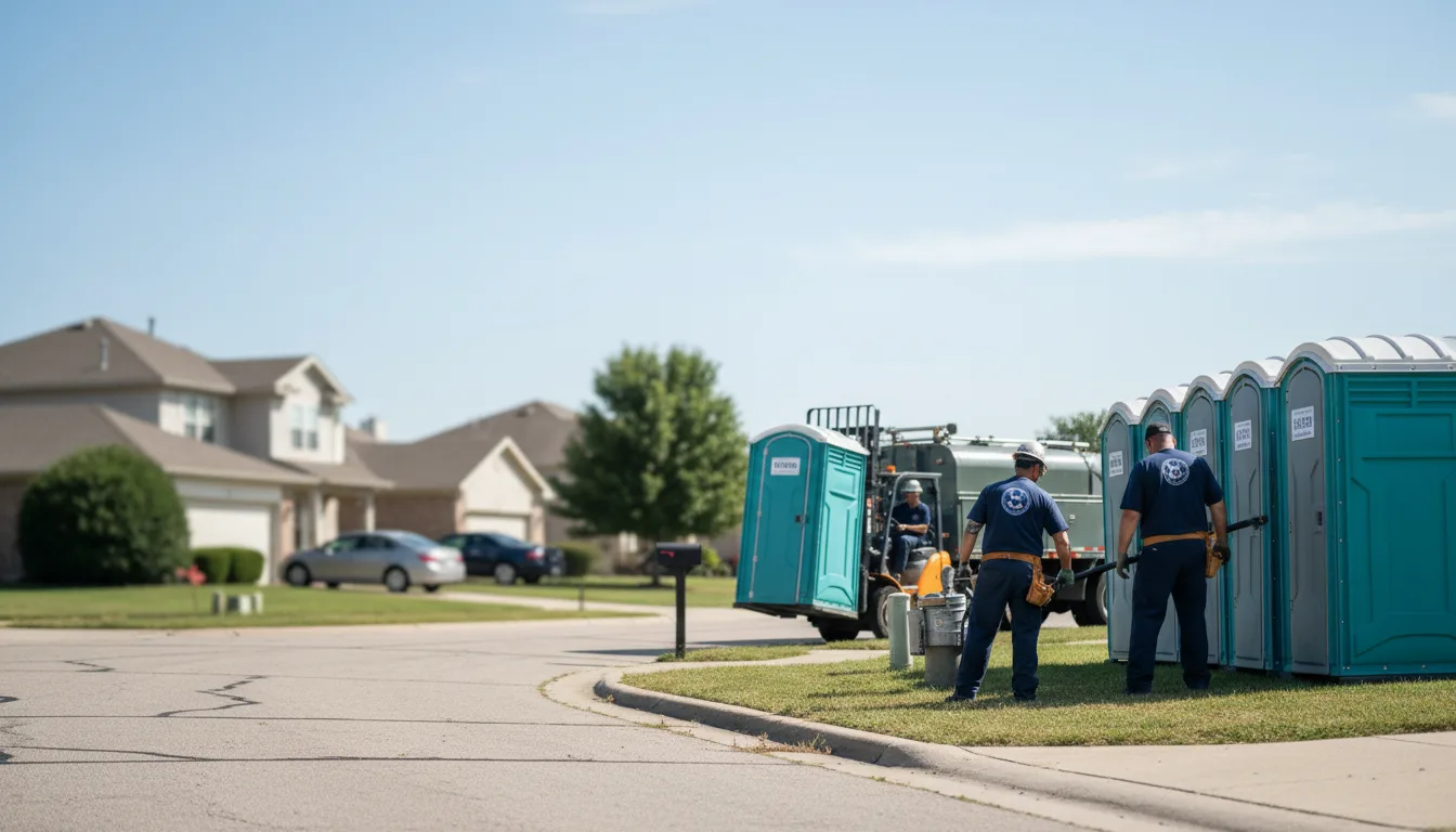 Porta Potty Rental in Glen Carbon, IL near me